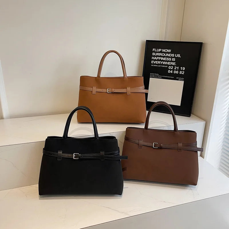 Greenwich Vegan Leather Tote Bag