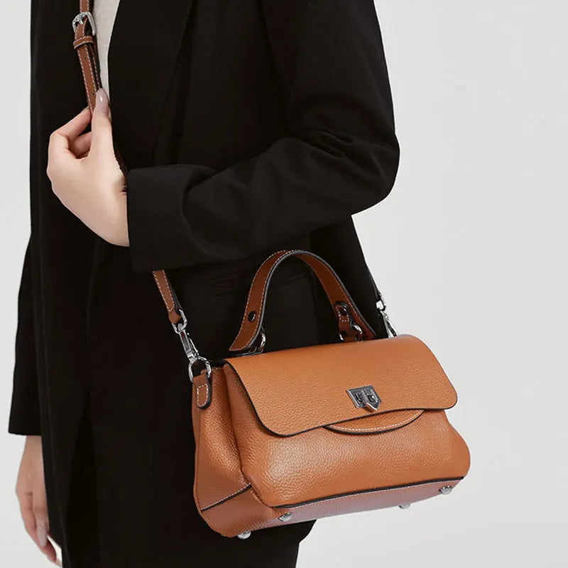 Fitzroy Genuine Leather Crossbody Bag