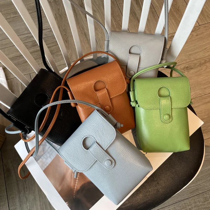 Barnes Genuine Leather Crossbody Bag
