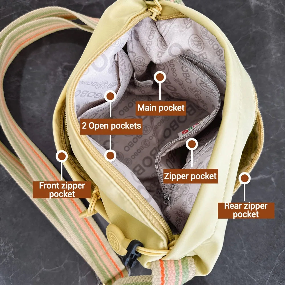 Biggin Vegan Leather Crossbody Bag