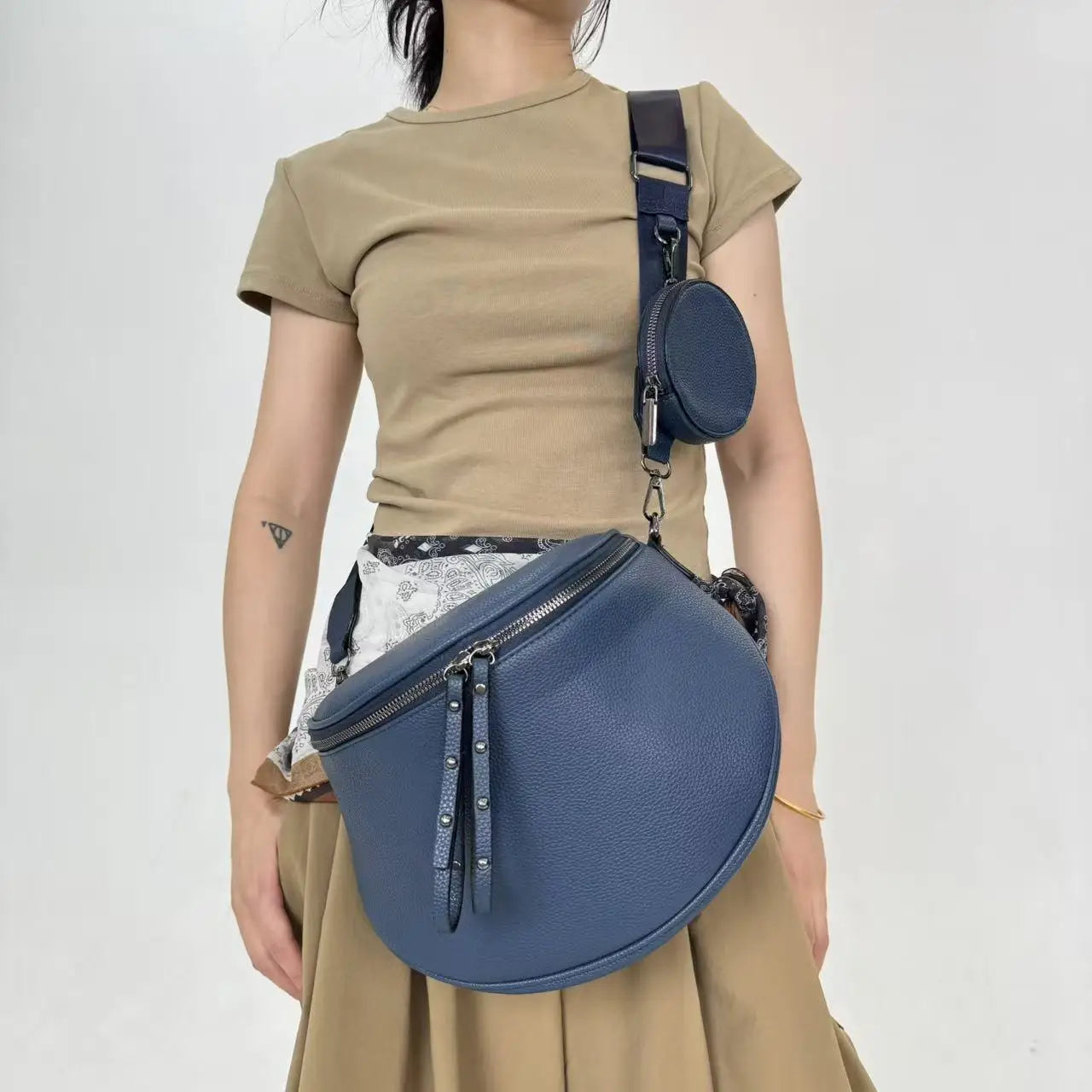 Isleworth Vegan Leather Crossbody Bag