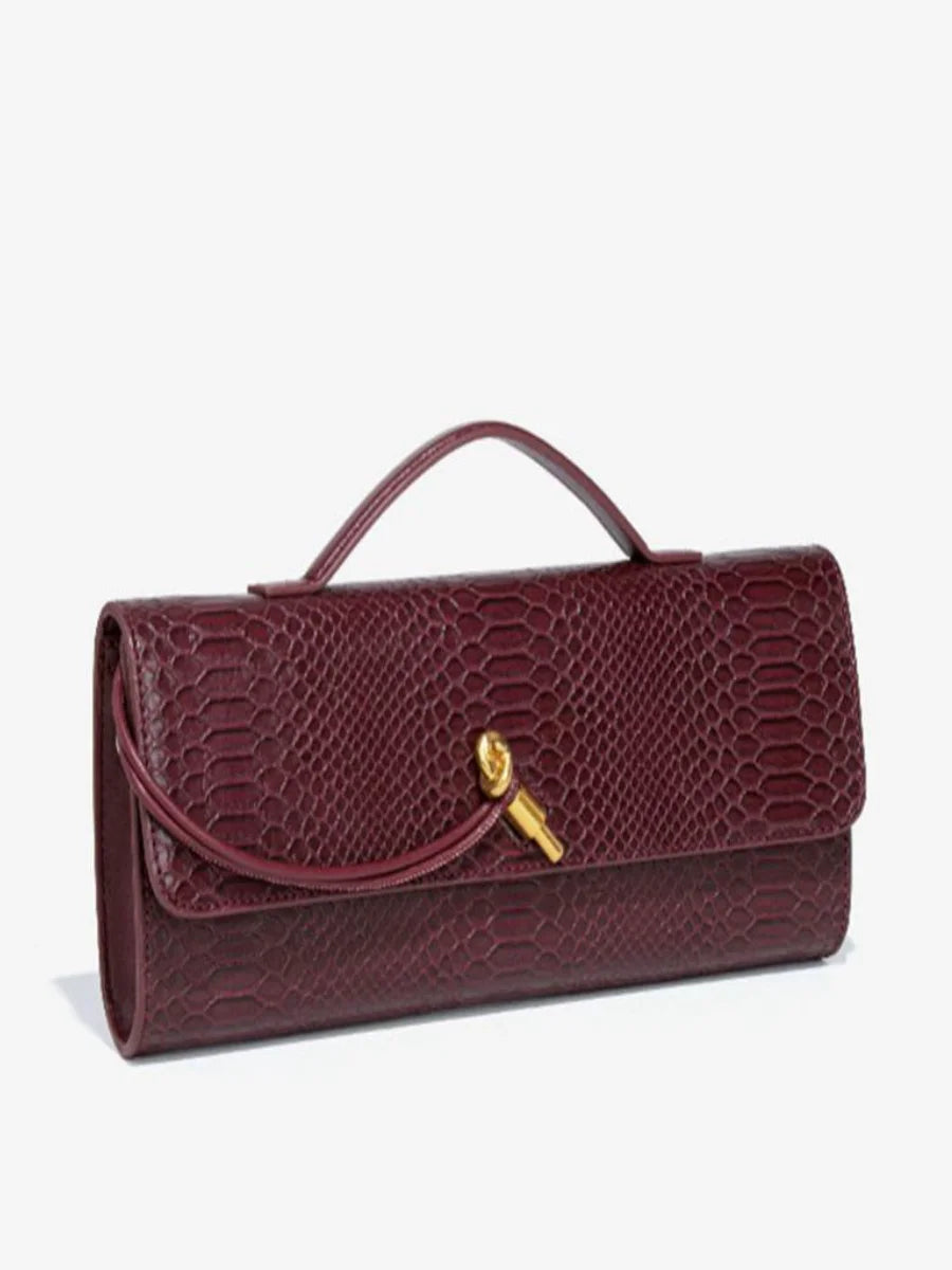 Eltham Vegan Leather Clutch Bag