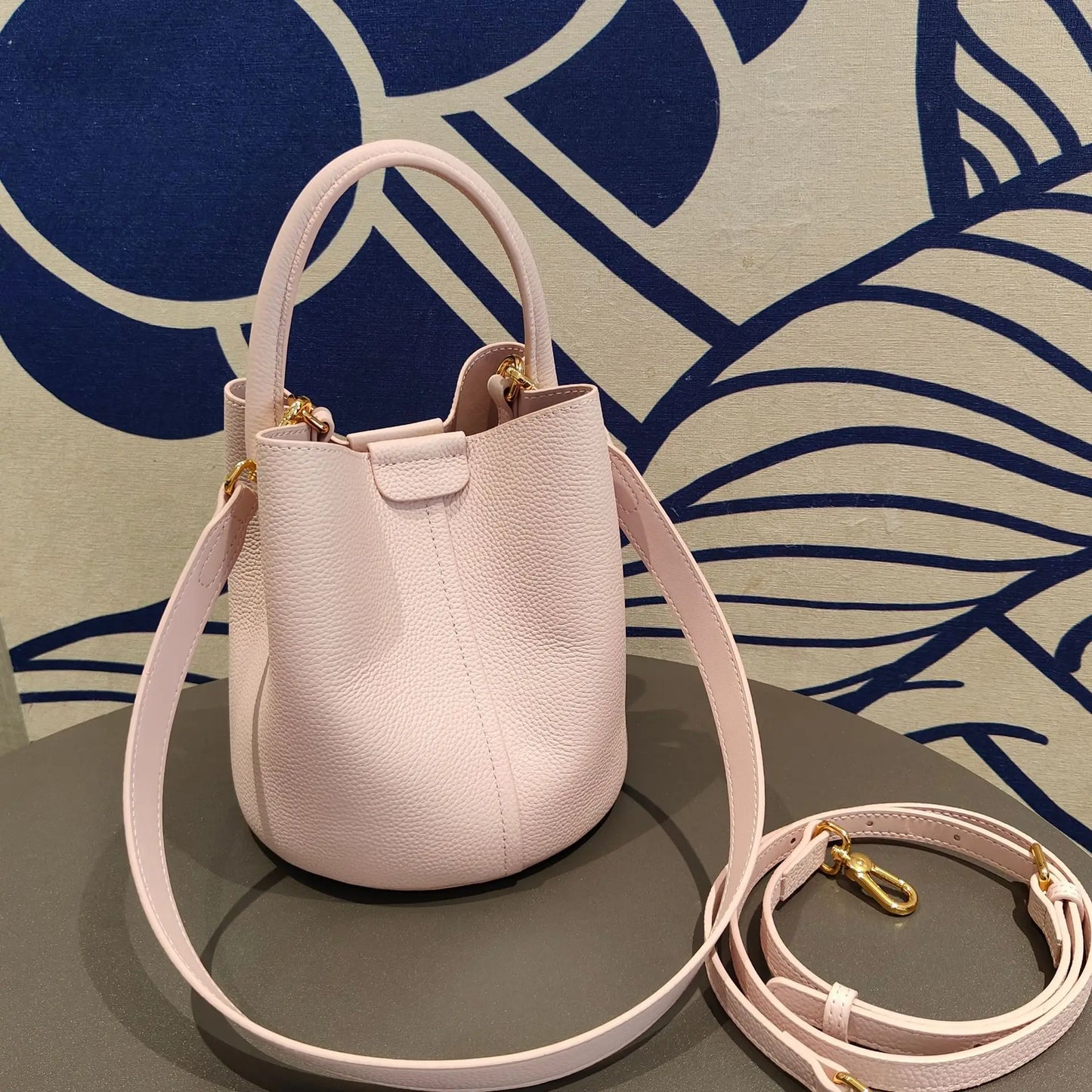 Vauxhall Genuine Leather Bucket Bag