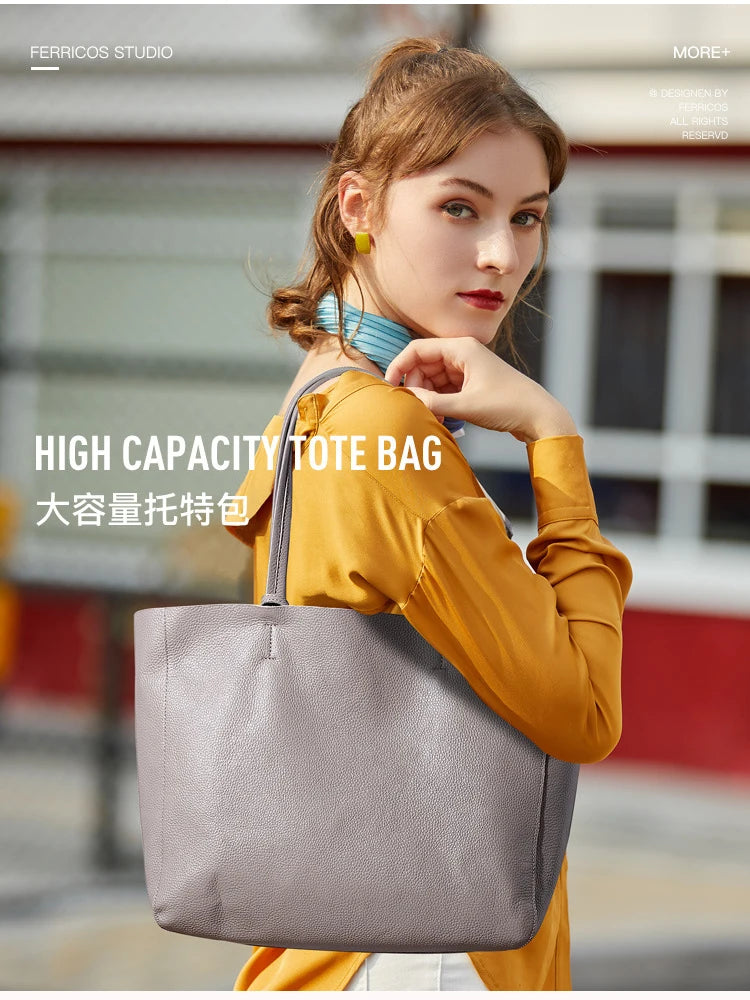 Sheen Genuine Leather Tote Bag