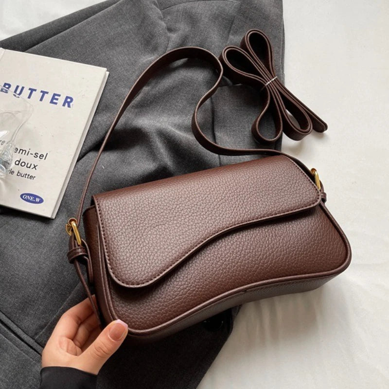 Esher Vegan Leather Crossbody Bag