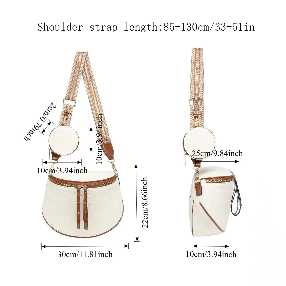 Isleworth Vegan Leather Crossbody Bag