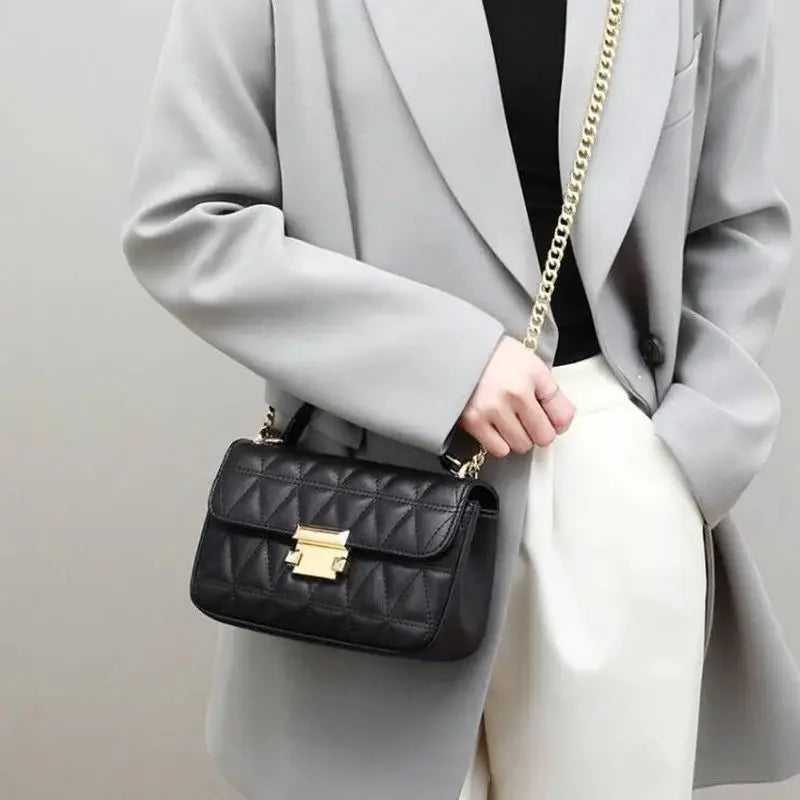 Fitzrovia Vegan Leather Flap Crossbody Bag