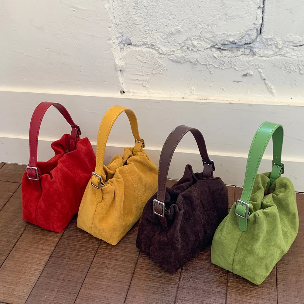 Croydon Faux Suede Purse