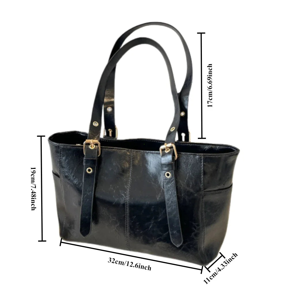 Stockwell Vegan Leather Tote Bag