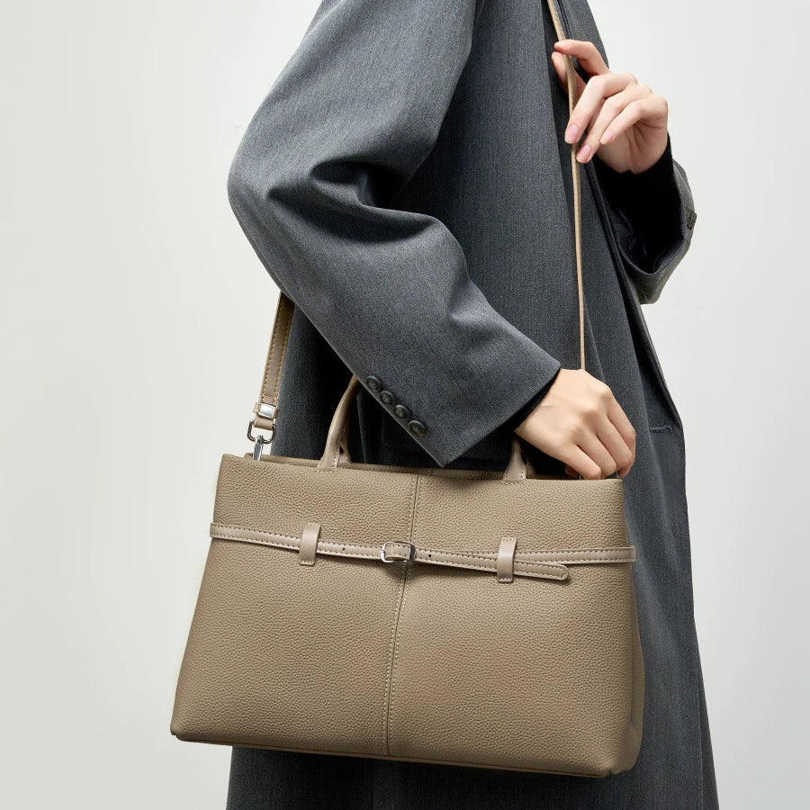 Clapham Genuine Leather Tote Bag