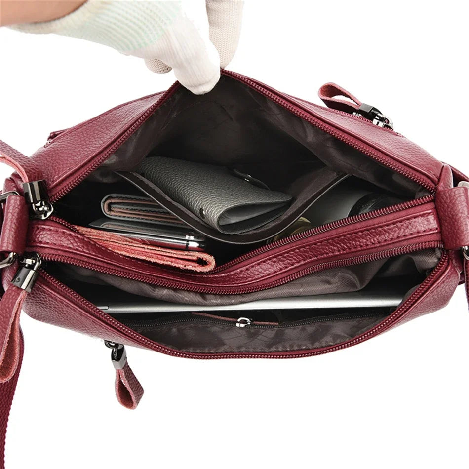 Swanley Vegan Leather Crossbody Bag