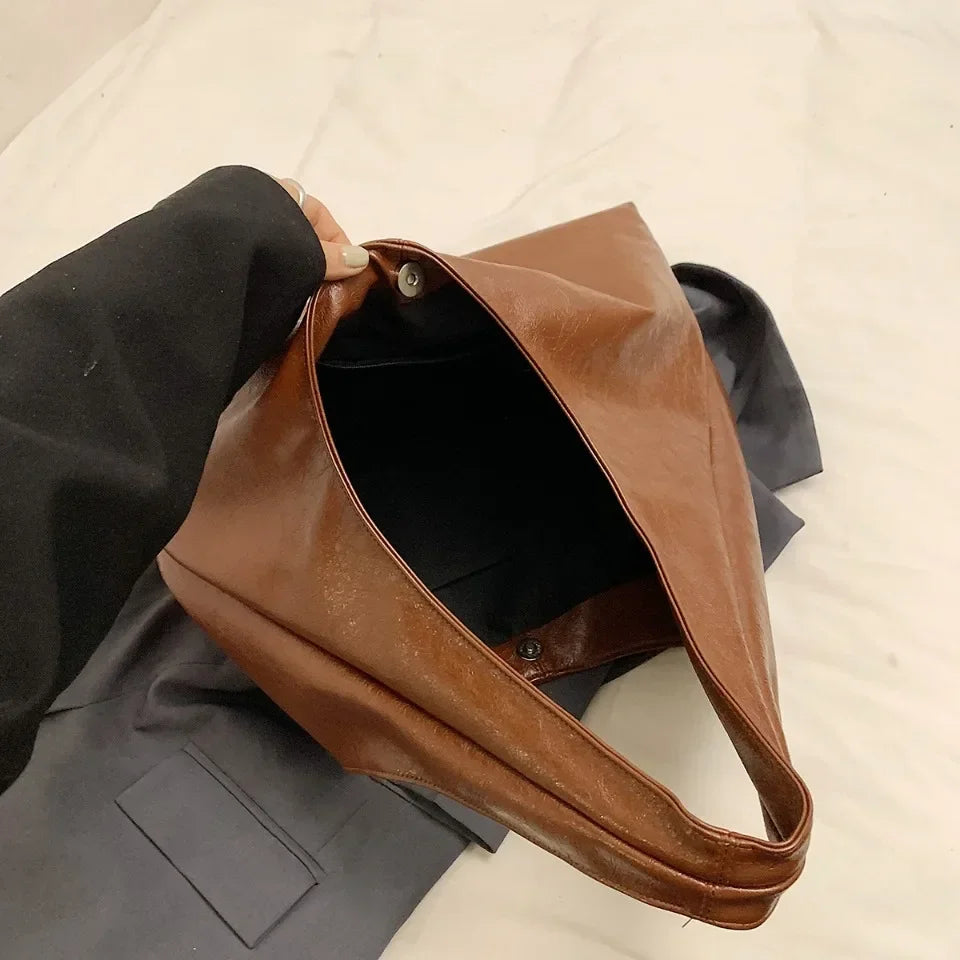 Mitcham Vegan Leather Hobo Bag