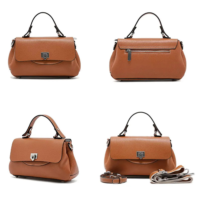 Fitzroy Genuine Leather Crossbody Bag