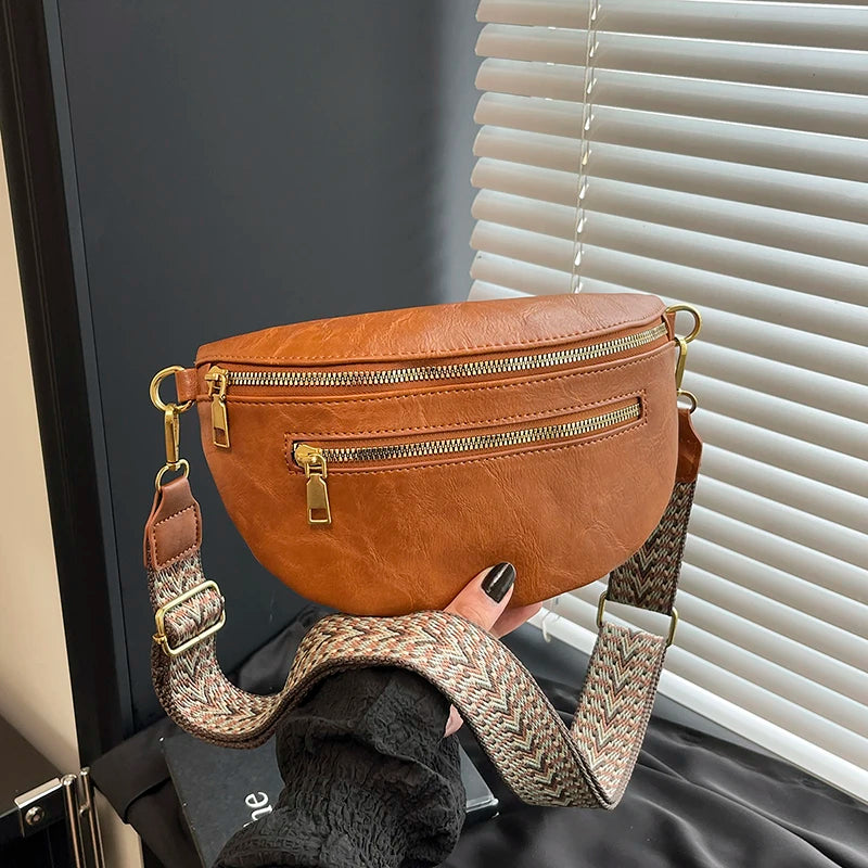 Sidcup Vegan Leather Crossbody Bag
