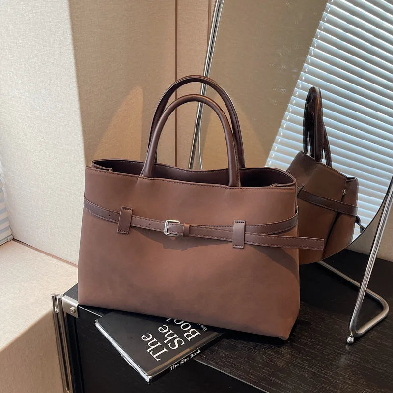 Greenwich Vegan Leather Tote Bag