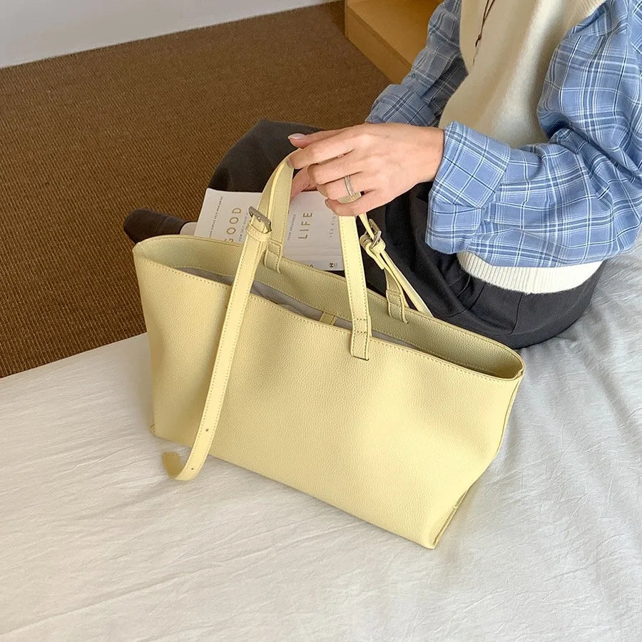 Limehouse Vegan Leather Tote Bag