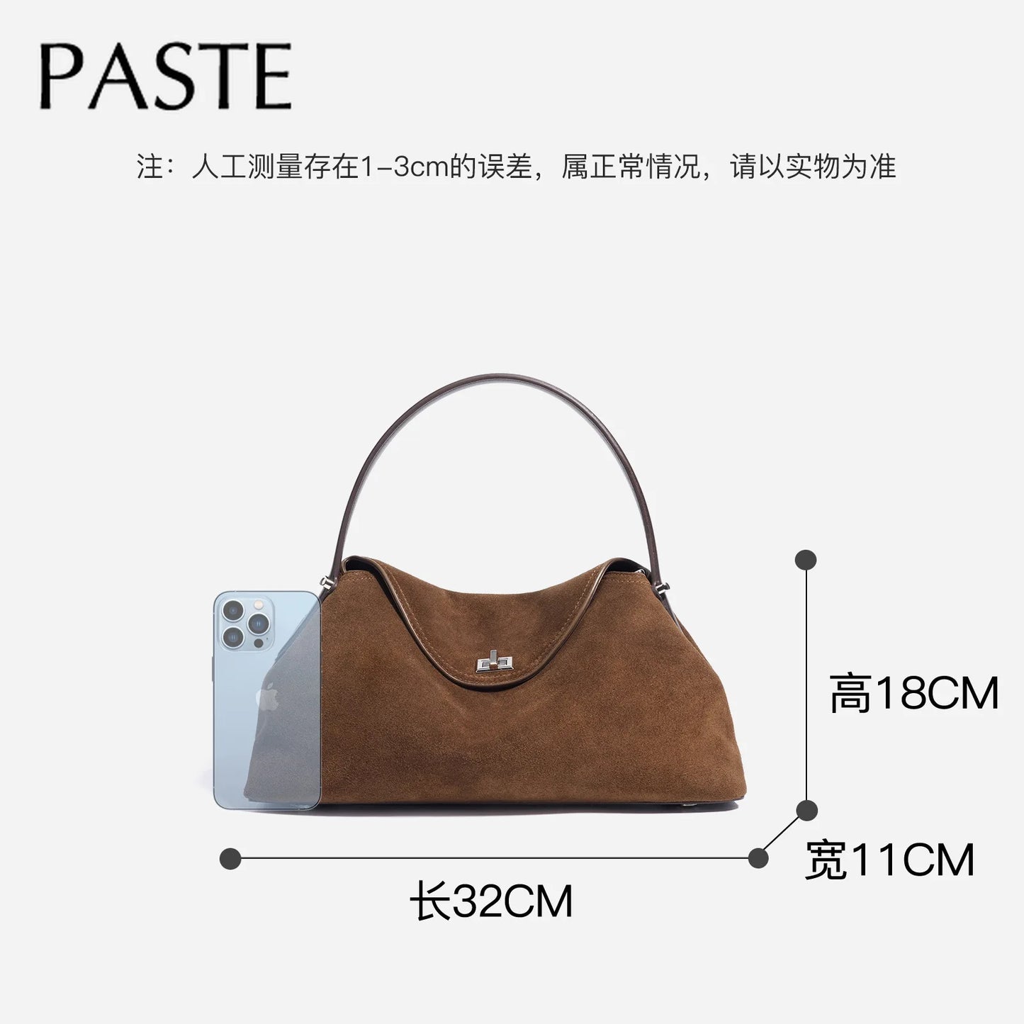 Catford Faux Suede Tote Bag