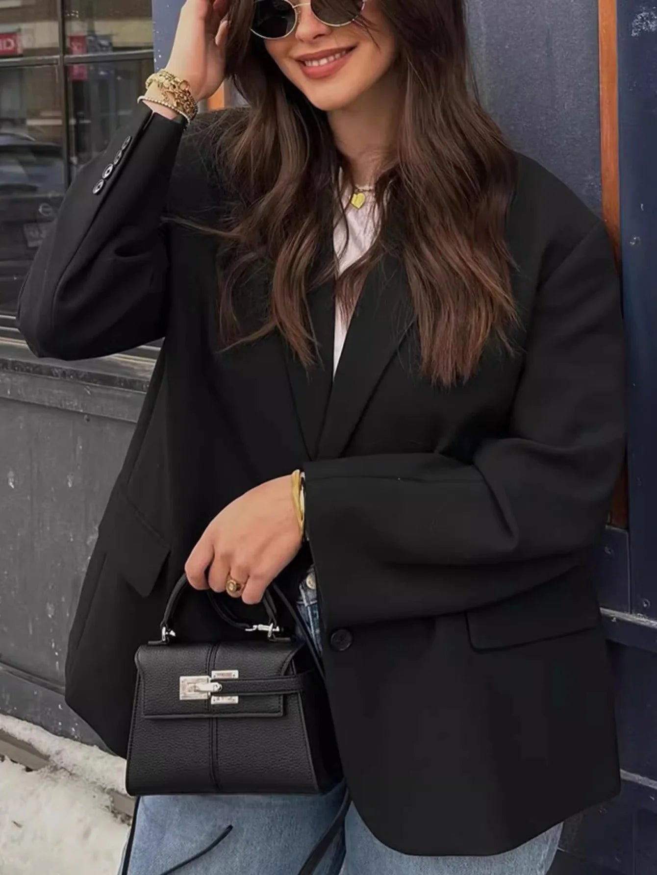 Kensington Vegan Leather Crossbody Bag
