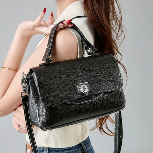 Fitzroy Genuine Leather Crossbody Bag