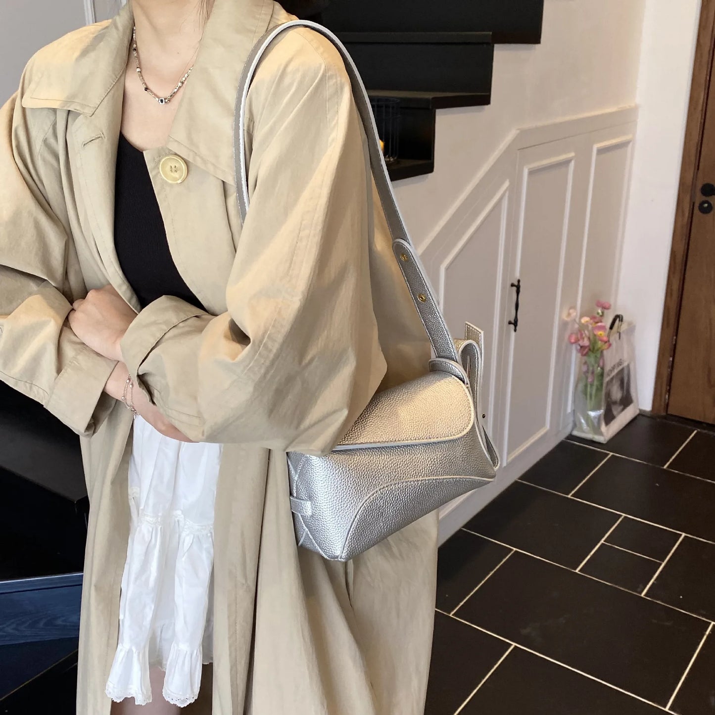 Harlesden Vegan Leather Crossbody Bag