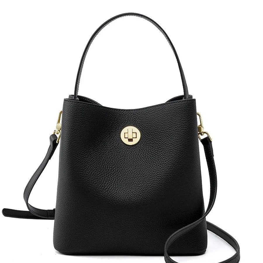 Balham Vegan Leather Bucket Bag