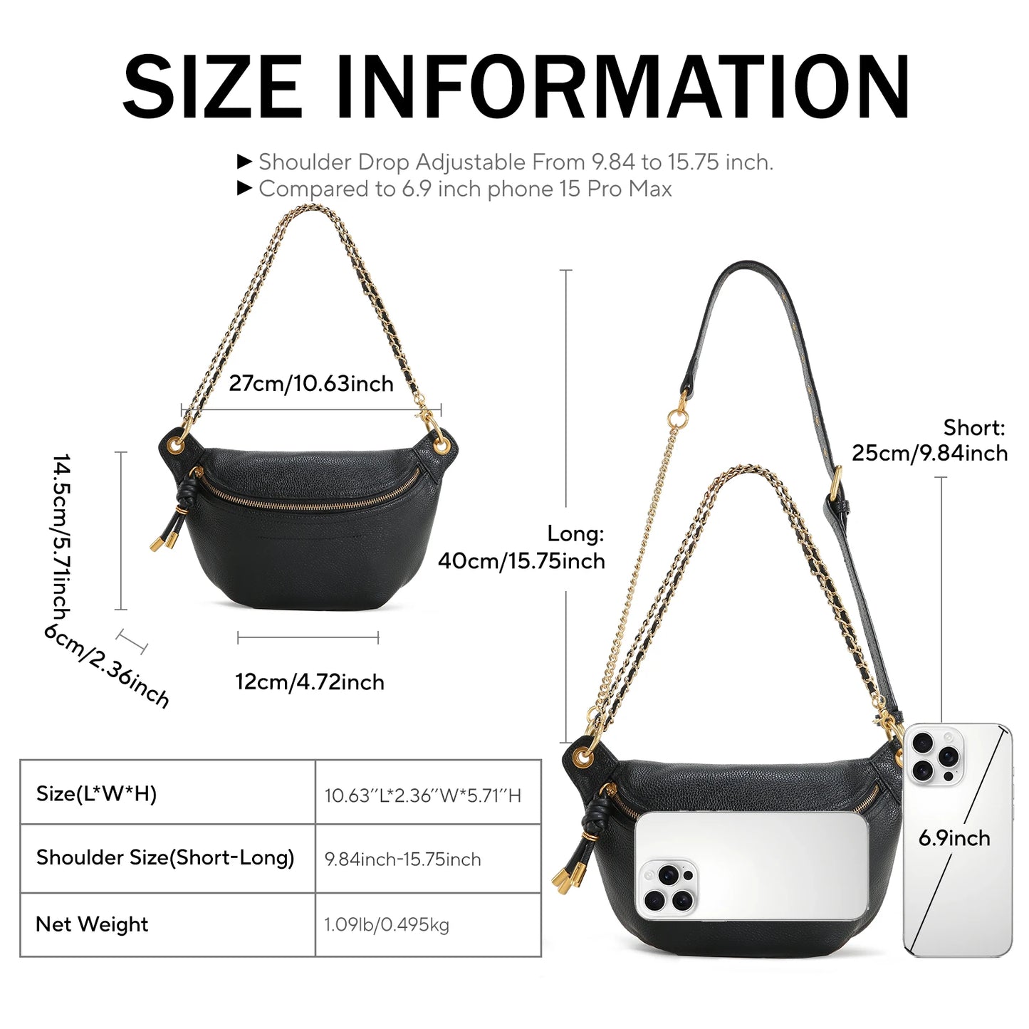 Downe Genuine Leather Crossbody Bag