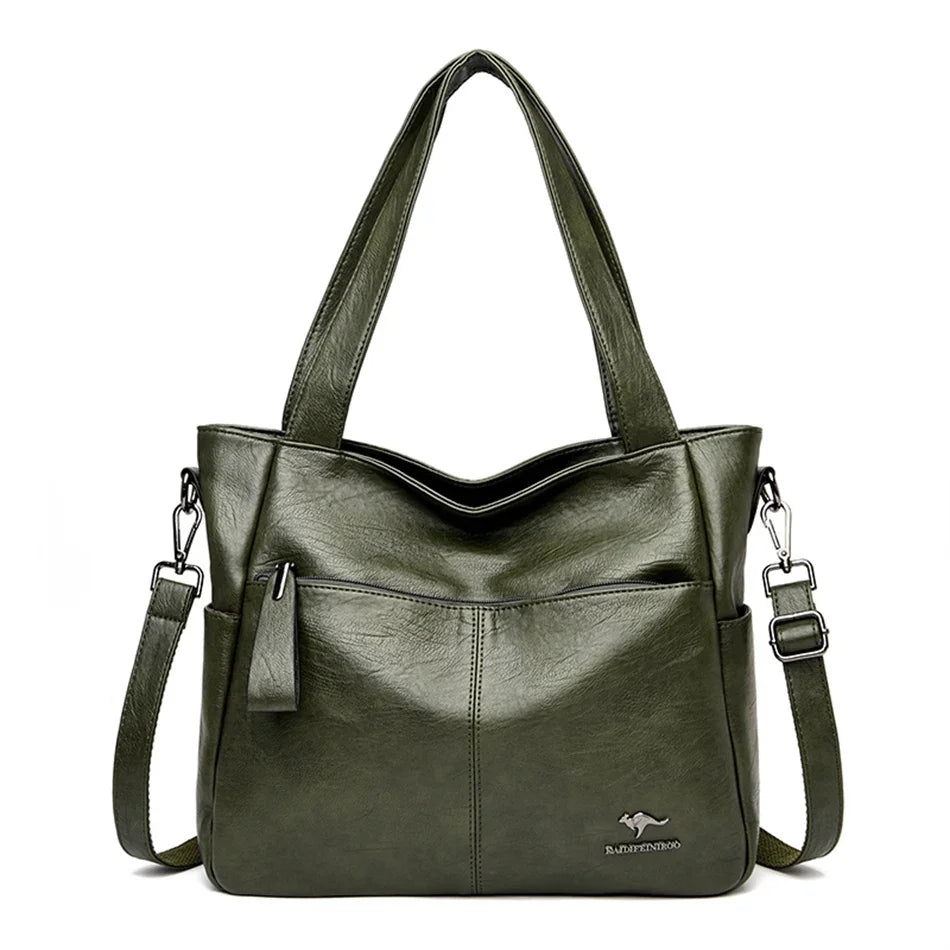 Poplar Genuine Leather Purse