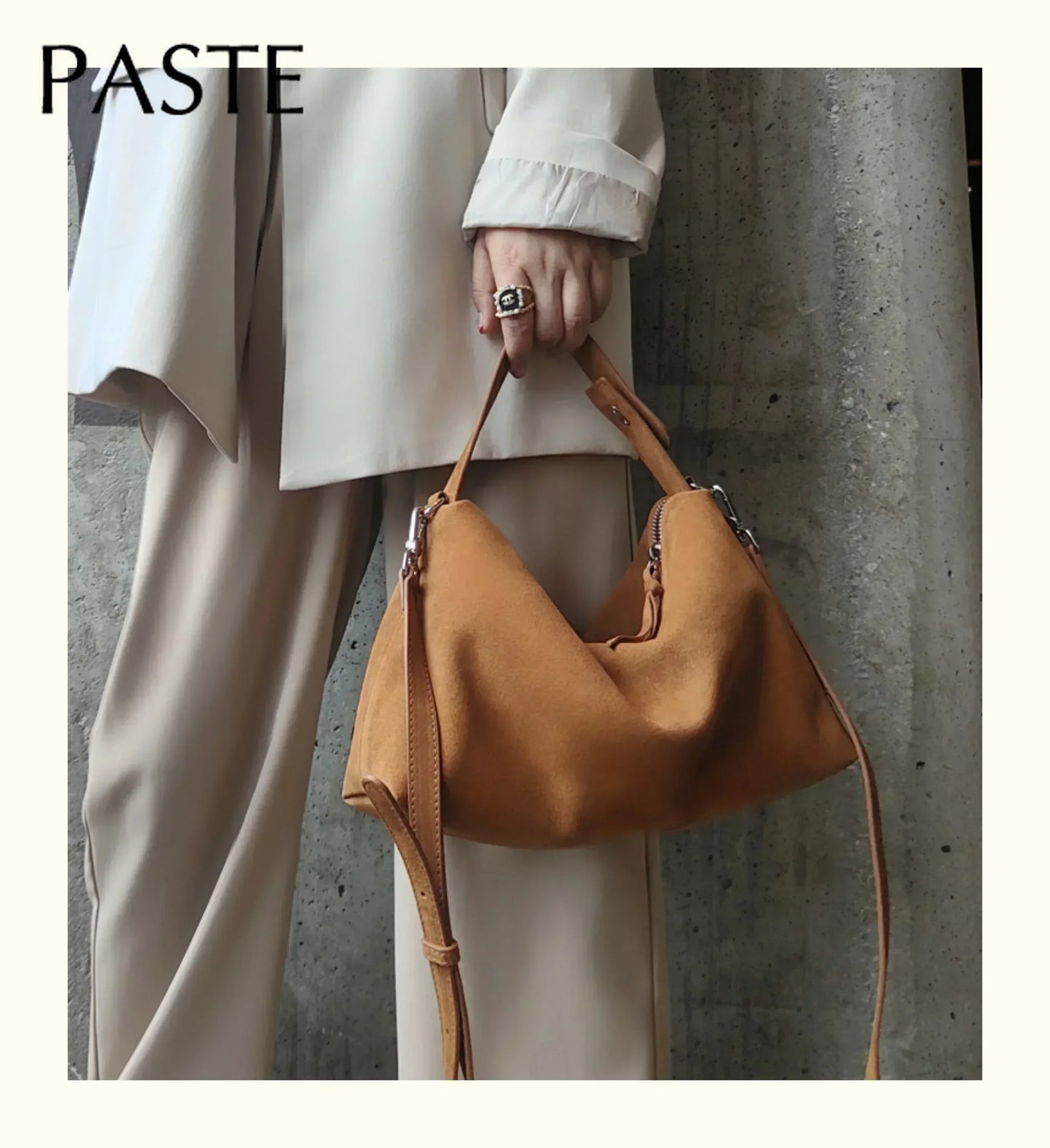 Streatham Faux Suede Tote Bag