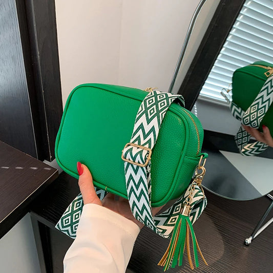 Ham Vegan Leather Crossbody Bag