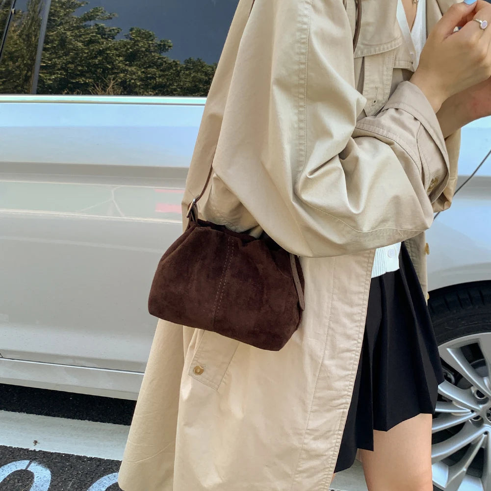 Croydon Faux Suede Purse
