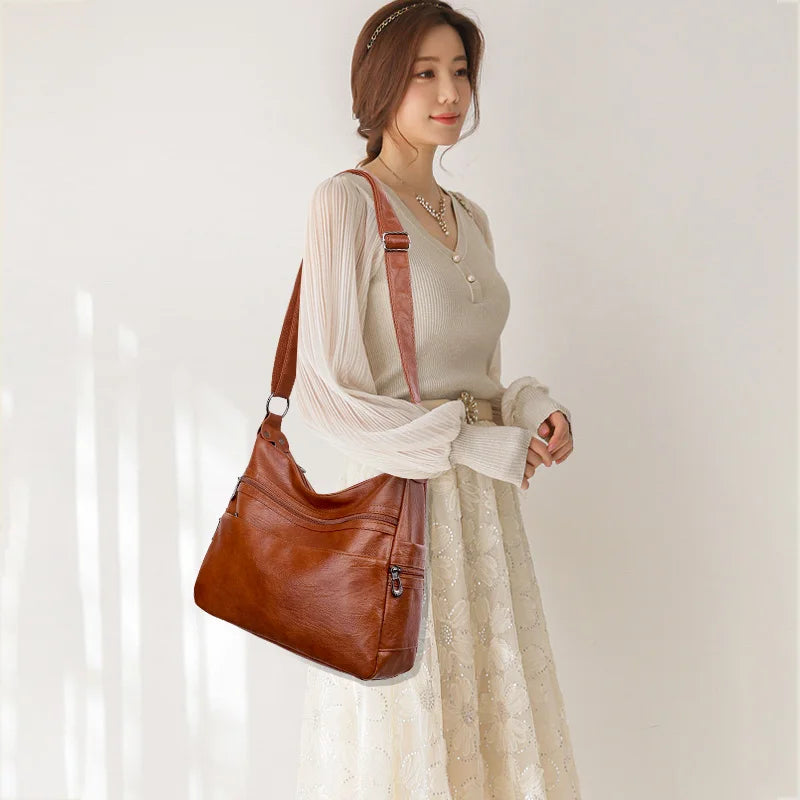 Clerkenwell Vegan Leather Hobo Bag