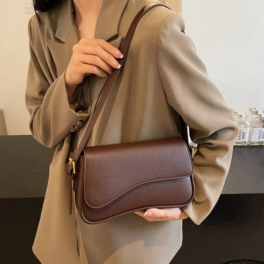 Esher Vegan Leather Crossbody Bag