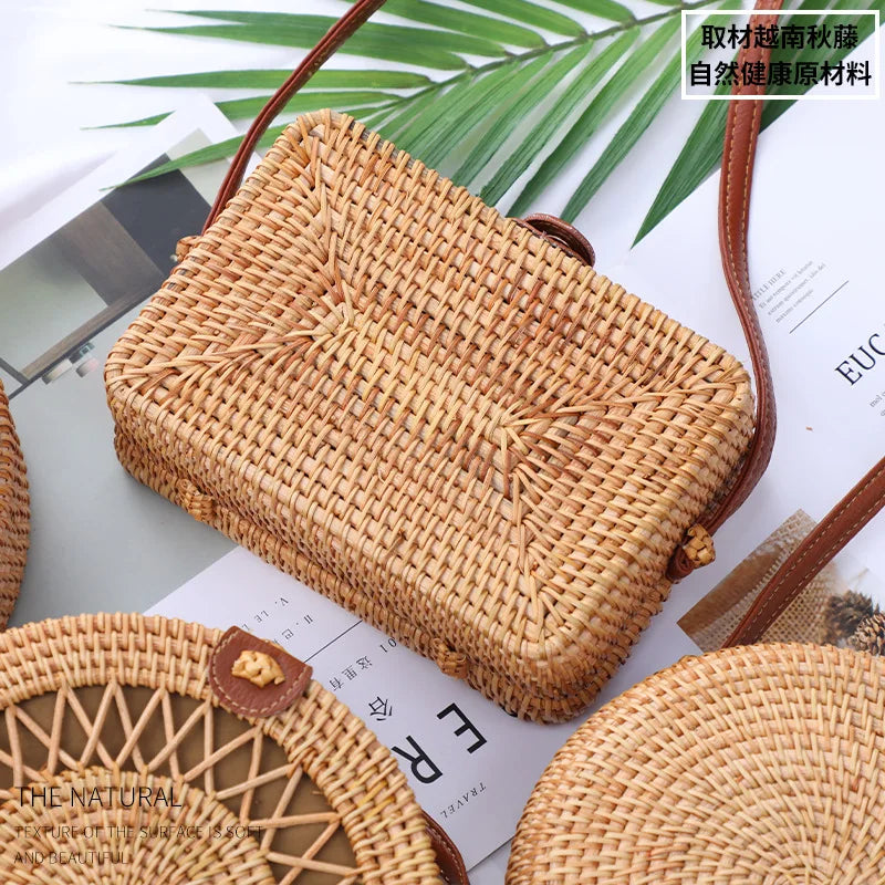 Hampton Vegan Leather Crossbody Bag