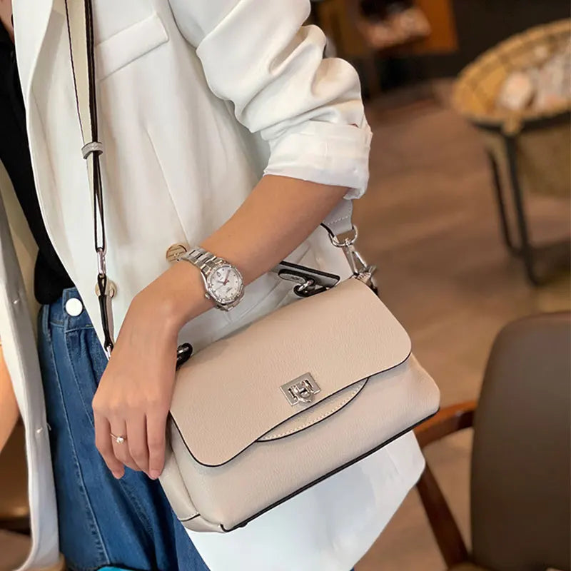 Fitzroy Genuine Leather Crossbody Bag