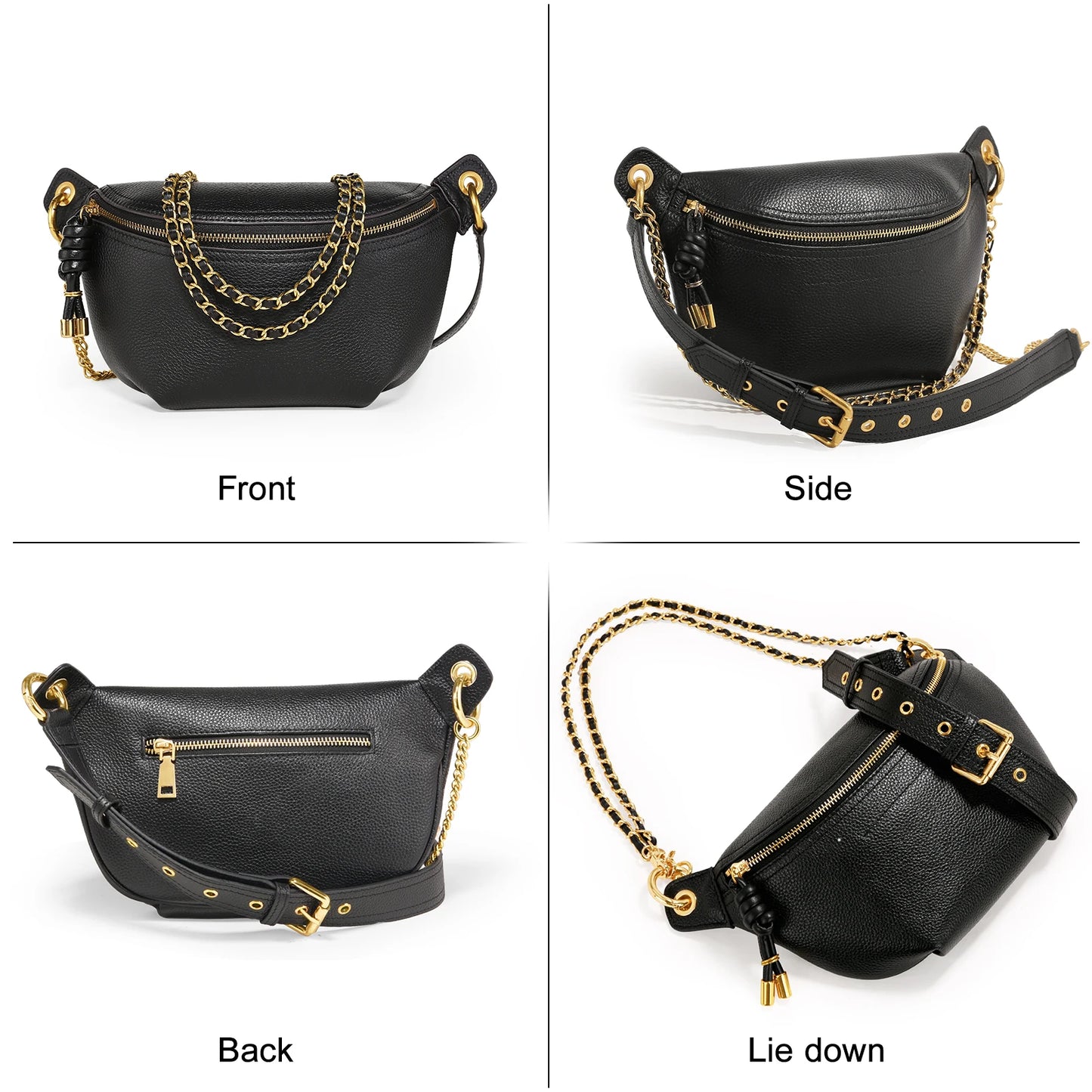 Downe Genuine Leather Crossbody Bag