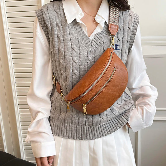 Sidcup Vegan Leather Crossbody Bag