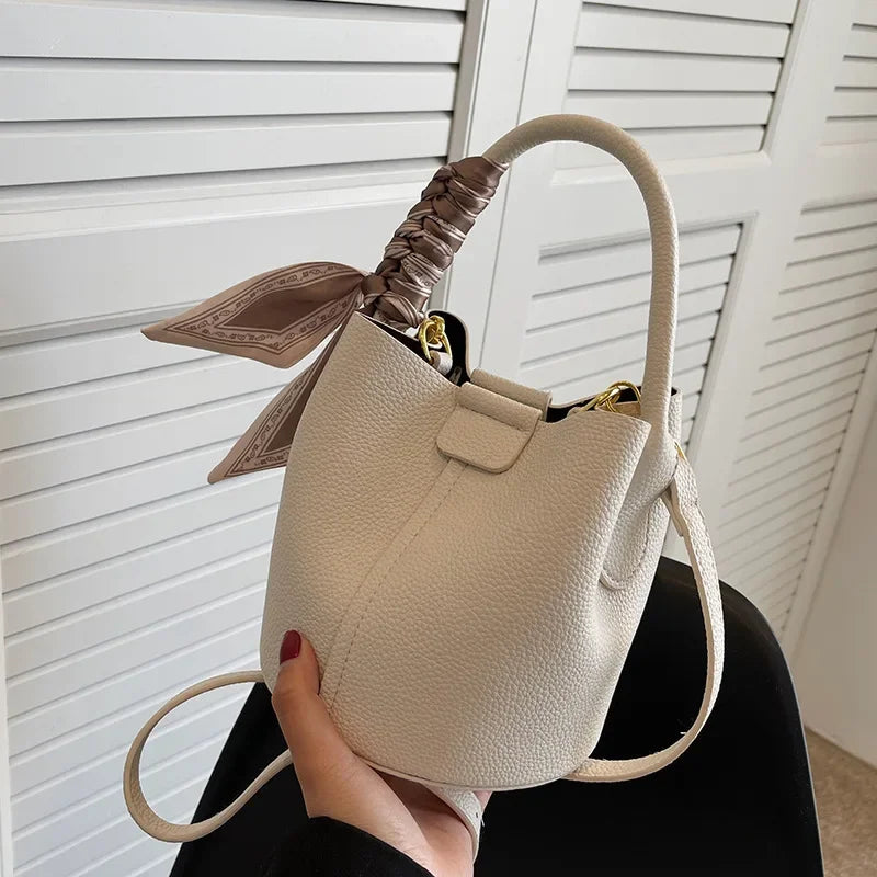 Southwark Vegan Leather Bucket Bag