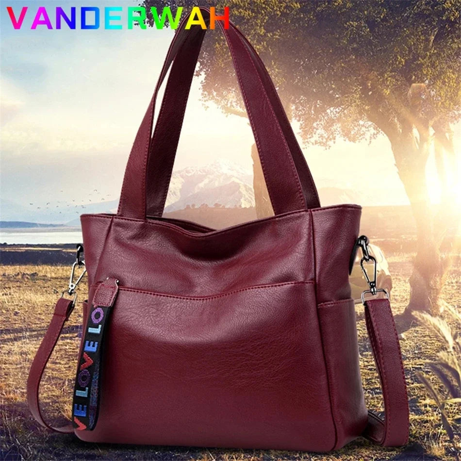 Poplar Genuine Leather Purse