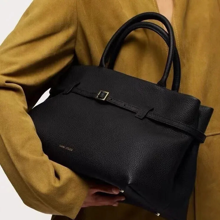 Hackney Genuine Leather Tote Bag