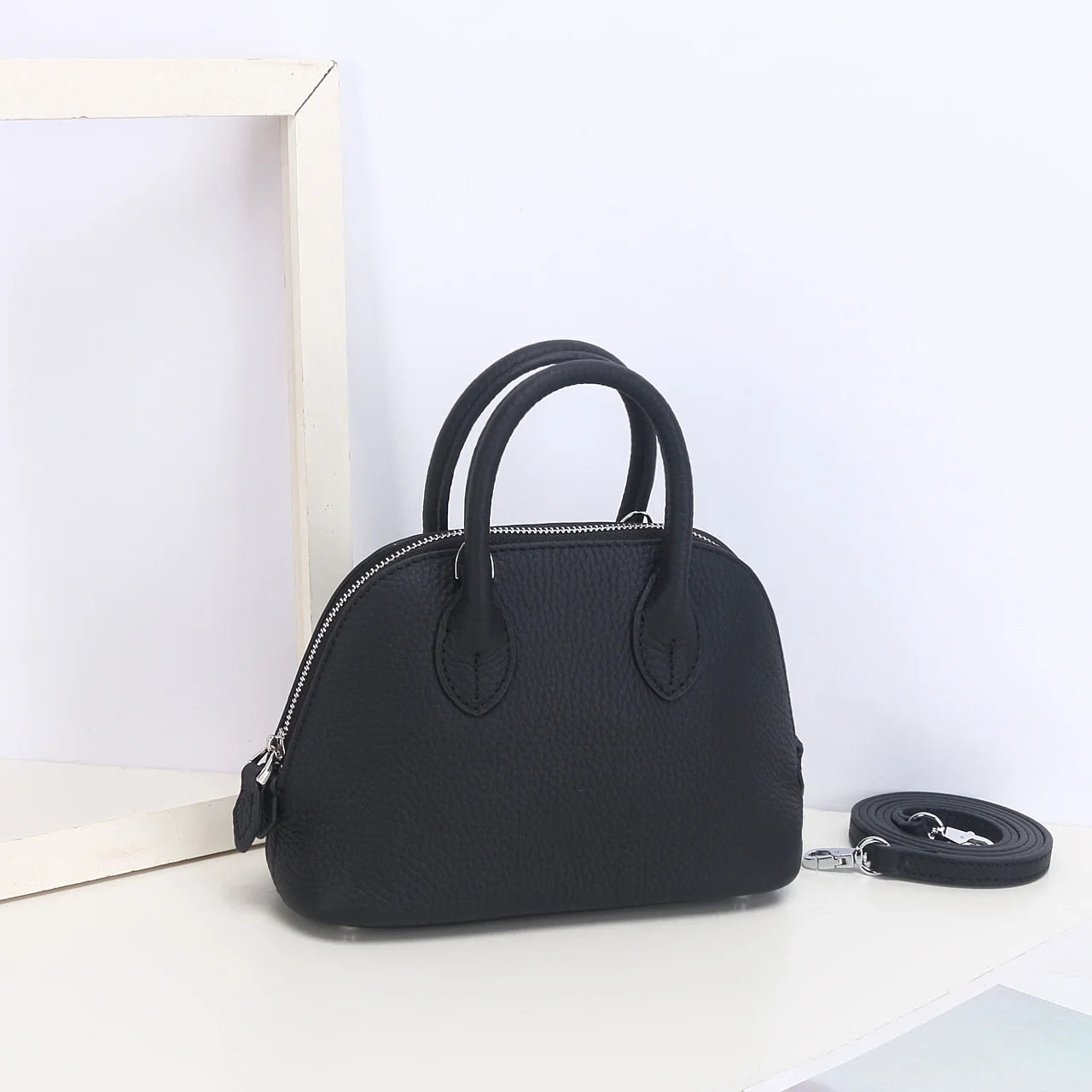 Forest Genuine Leather Crossbody Bag