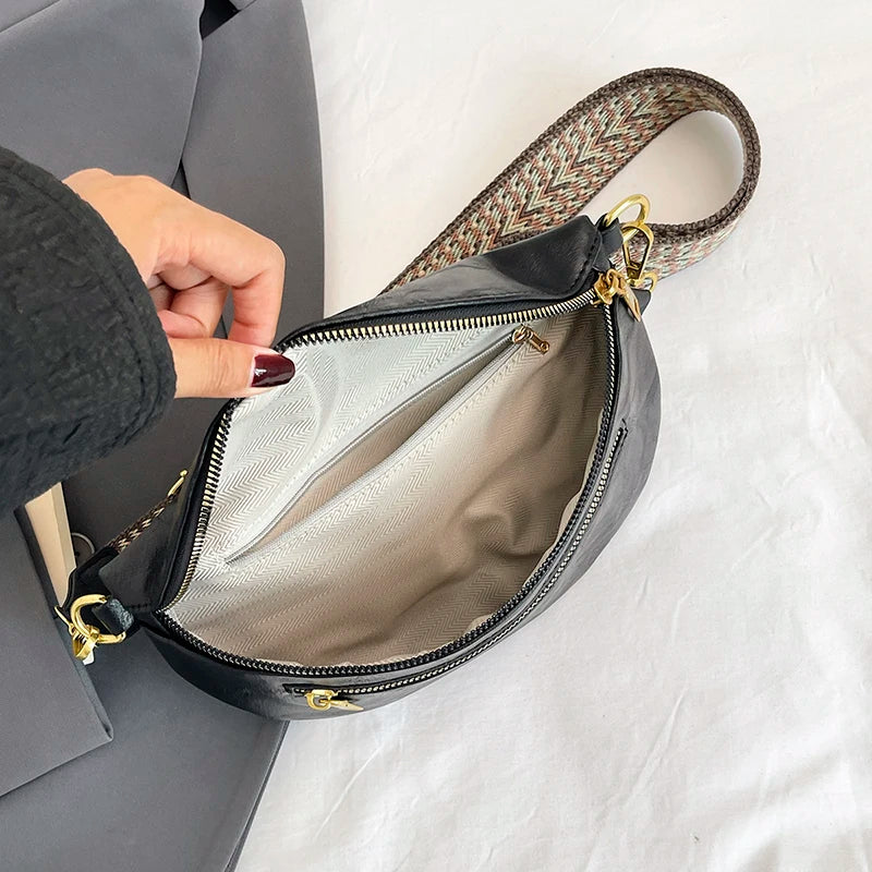 Sidcup Vegan Leather Crossbody Bag
