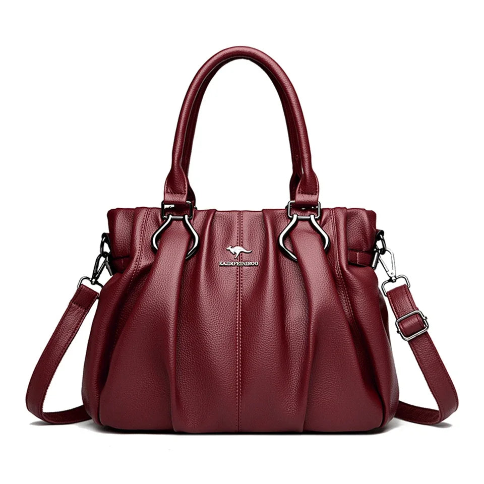 Victoria Vegan Leather Tote Bag