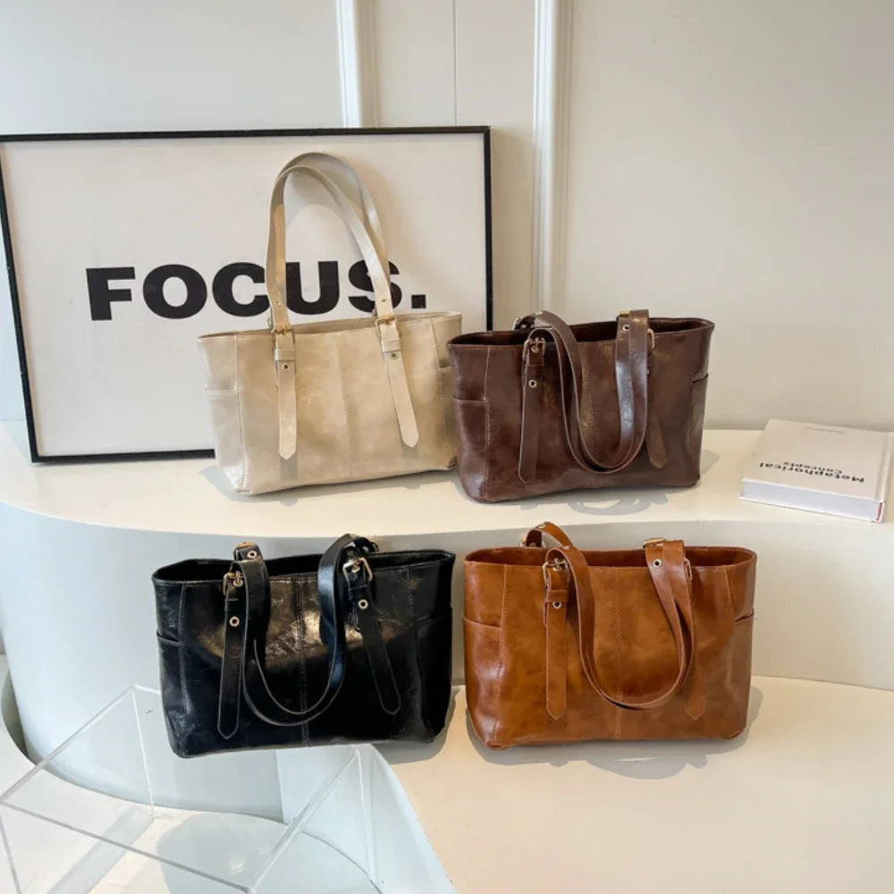 Stockwell Vegan Leather Tote Bag