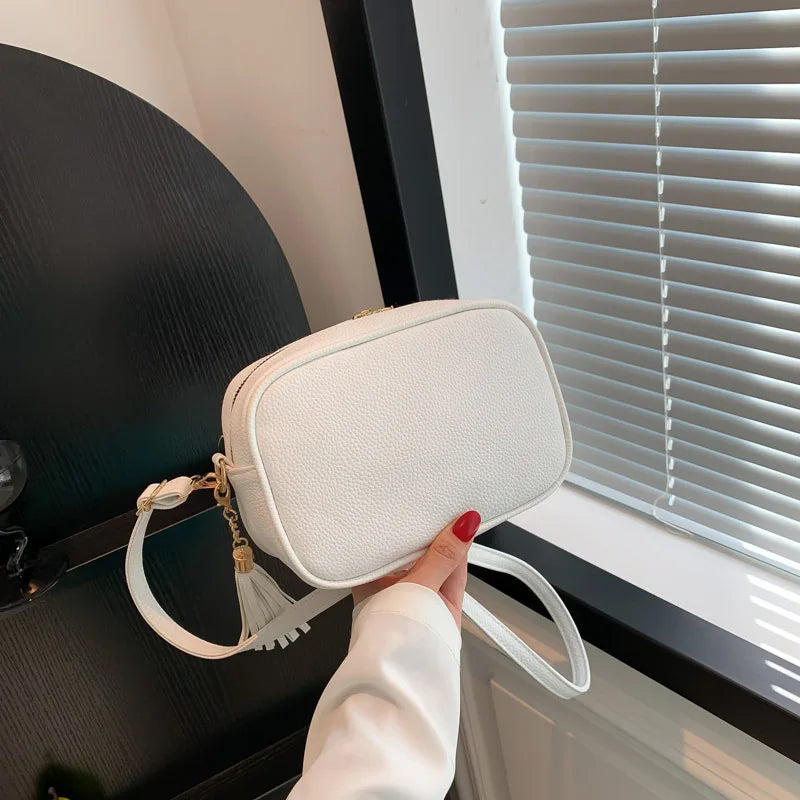Ham Vegan Leather Crossbody Bag