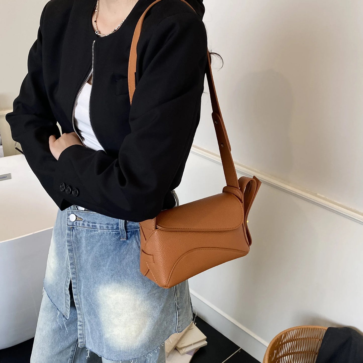 Harlesden Vegan Leather Crossbody Bag