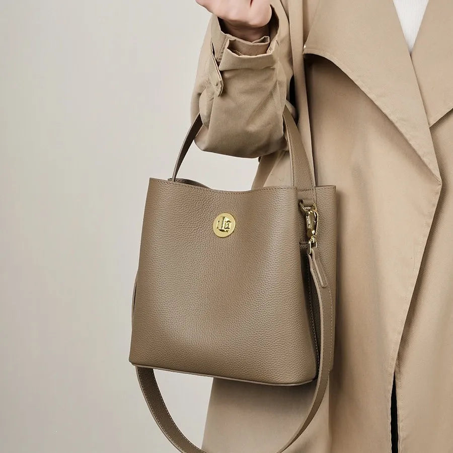 Balham Vegan Leather Bucket Bag