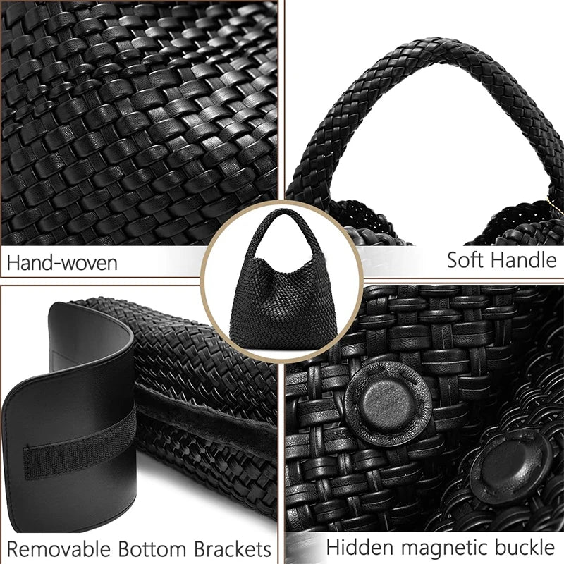 Penge Vegan Leather Tote Bag