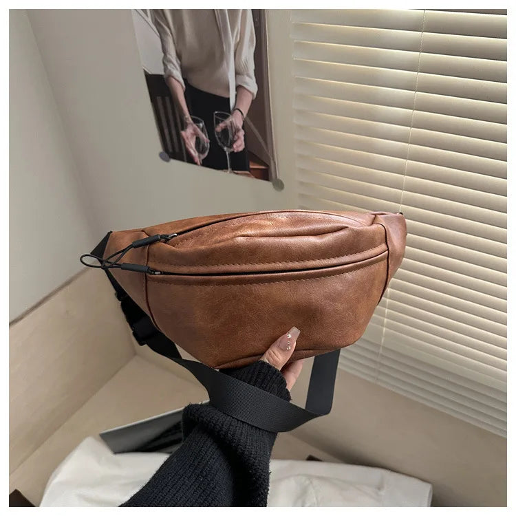 Elmers Vegan Leather Crossbody Bag