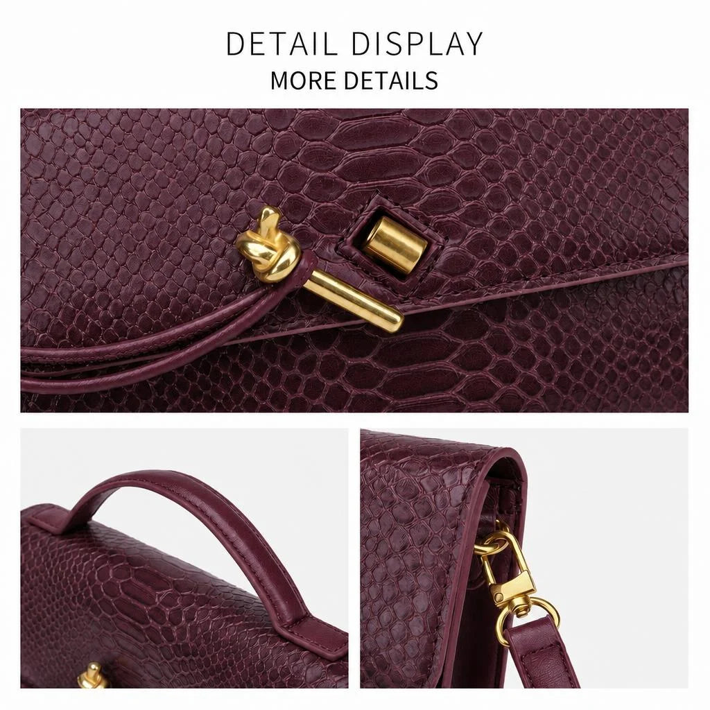 Eltham Vegan Leather Clutch Bag