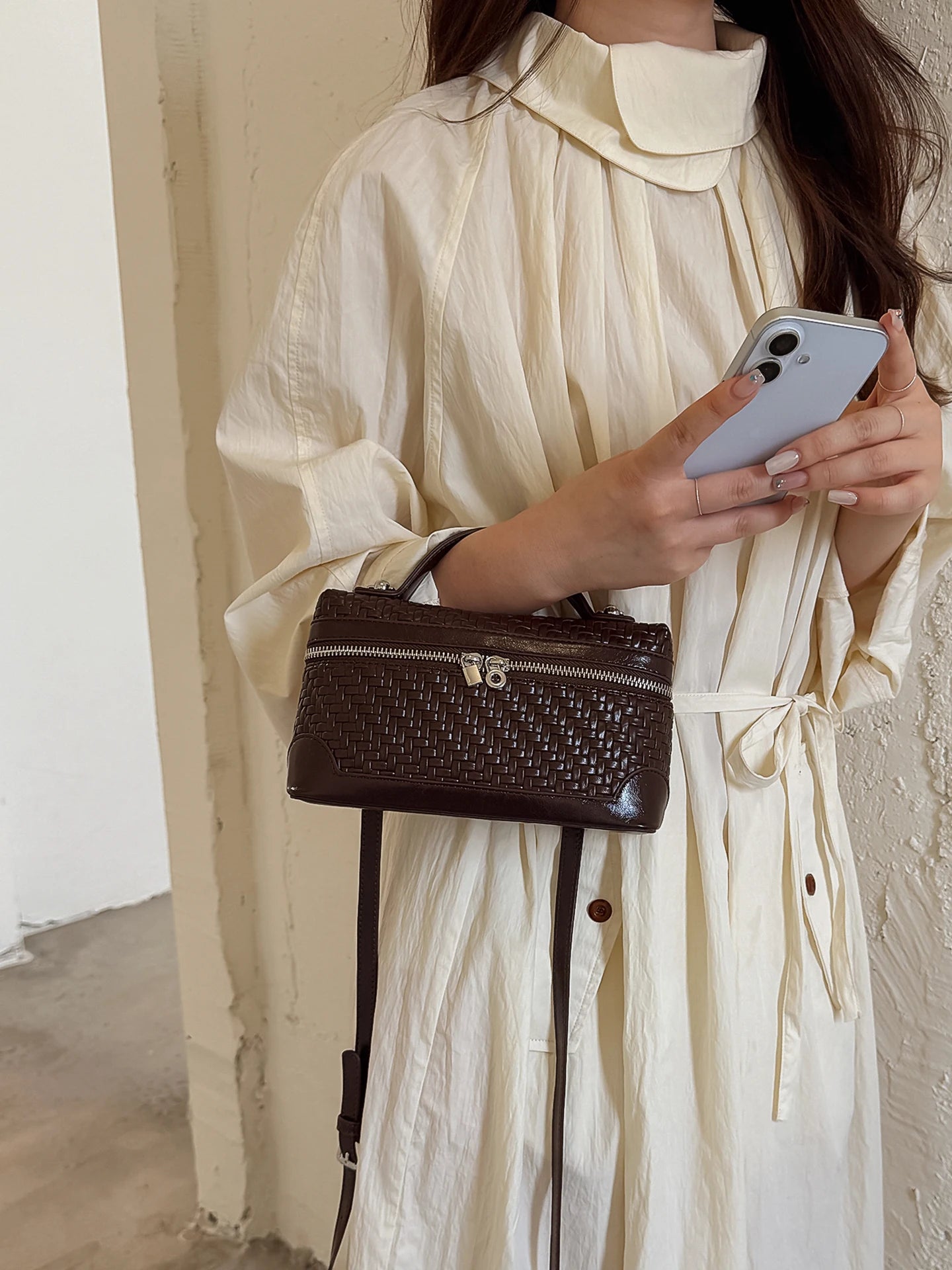 Worcester Vegan Leather Crossbody Bag